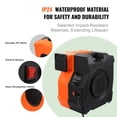 thumbnail image 3 of KFFKFF Air Pump, 1100W, 1.5 & 1.7 HP, Ideal for Inflatable Structures, Commercial Grade Blower for Inflatables, 3100 RPM Electric Fan for Bouncy Castles, Waterslides, Certified to UL Standards, 3 of 9