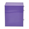 thumbnail image 3 of OSP Designs 22” Purple Metal File Cabinet, 3 of 5