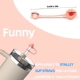 thumbnail image 3 of Yhmxh Kitchen Gadgets Kitchen Essentials Toilet Straw Overflow Stopper Cup Falling Stopper Cup Straw Cap Outdoor Straw Sleeve Kitchen Aid Attachments Kitchen Accessories for Home Kitchen Camping, 3 of 4