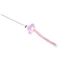 thumbnail image 4 of Cat Bell Stick, Pet Funny Toy Cat Wand Cat Playing Stick Cat Interactive Toy With Colorful Sequins For Pet Cat Purple, 4 of 8