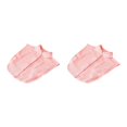 thumbnail image 1 of QualitChoice Design Simple Couleur Unie Faux Col Mode Formelle Chiffon Faux Demi-Chemise Décoratif Détachable Col Rabattu Vêtements Décor Rose Rond 2 Pcs, 1 of 6