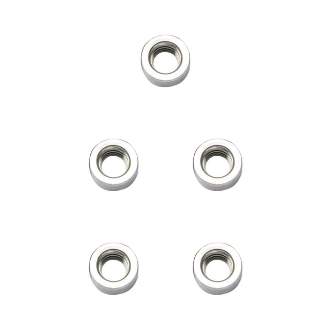 Baohd Acier Inoxydable CLS Écrou Auto-Clinching Insert Galvanisé Rivet Moulable Dalle Attaches Industrielles Rivetage M6-0 5Set
