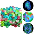 thumbnail image 2 of Glowing Stones For Outdoor Garden And Indoor Aquarium Luminous Pebbles Potted Walkway Decorative Rocks, 2 of 8