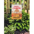 thumbnail image 3 of Printtoo Multicolore Joyeux Campeur Terrain de Camping Drapeaux de Camping pour Campeurs Personnalisés Double Face Drapeau Décor Extérieur Panneau Drapeau de Terrain de Camping, 3 of 4
