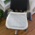 thumbnail image 4 of Coussin, Tissu en Lin, Design en Maille Respirante, Support Ergonomique, pour Bureau/ordinateur, Confort d'Assise, Matériau Tissé Durable, Décoration de Bureau à Domicile, Housse de Chaise de Bureau, Coussin de Voyage Hzhnb, 4 of 9