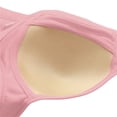 thumbnail image 4 of ManxiVoo Front Closure Wireless Bra for Women Full Coverage Comfortable Support Minimizer Bralette Non Padded Everyday Wear M Size Pink, 4 of 5