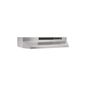 Broan BU230SS 250CFM 30" Gamme de capots d'économie - Acier inoxydable