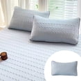 thumbnail image 1 of Dvkptbk Bed Pillowcases Memory Foam Pillow Cases Gel Pillow Cases Adjustable Sleeping Pillow Cases Breathable Size Pillows Washable and Removable Pillow Cases Home Essentials, 1 of 8