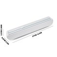 thumbnail image 3 of Oleegame 2PC Refillable Plastic Wrap Dispenser Cling Wrap Dispenser With Slide Cutter Reusable Plastic Food Wrap Dispenser Foil And Cling Film Dispenser With Cutter White, 3 of 7
