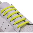 thumbnail image 2 of Upgrade Version No Tie Elastic Shoelaces, Adjustable Laces Lock - One Size Fits All Adult and Kids Shoes（Yellow）, 2 of 5