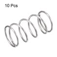 thumbnail image 2 of Unique Bargains 16mmx1.2mmx30mm 304 Ressort de Compression en Acier Inoxydable 15.7N Capacité de Charge 10 pcs, 2 of 5