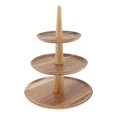 thumbnail image 2 of Durable 3 Tier Cake Stand Serving Tray for Baby Shower Holiday Wedding Party, 2 of 8