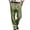 Green, variant on Cameland Men's Casual Loose Straight Trousers Solid With Double Pleated Front Pockets Pants Relaxed Fit Business Pants