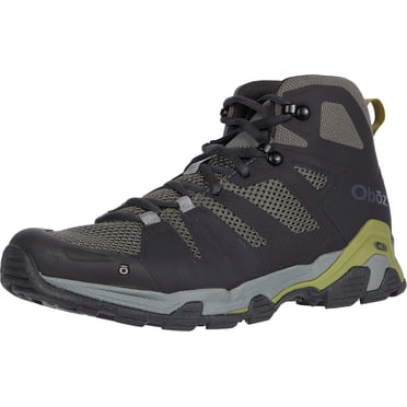 Oboz Botte de Randonnée Mi-Haute Arete pour Homme, Char/wbg, 9,5
