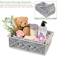 thumbnail image 4 of Sorbus Storage Wicker Baskets for Baby Room, Bedroom - Set OF 2, 4 of 11