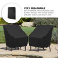 thumbnail image 2 of Waterproof Chair Cover Dust Proof Chair Cover Furniture Cover Garden Chair Cover, 2 of 6