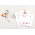 thumbnail image 4 of Inkdotpot 30 Cartes d'Invitation Style à Remplir pour Baby Shower Révélation de Sexe Princesse Invitations Vierges, 4 of 7