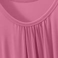 thumbnail image 4 of Elvqul Chemises de Nuit Sans Manches Pyjamas Dames Robe en Coton Doux Uni Pyjama pour Femmes Grande Taille, 4 of 5