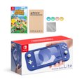 thumbnail image 1 of Nintendo Switch Lite Bleu, Animal Crossing : New Horizons et Accessoires Mytrix, 1 of 5