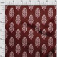 thumbnail image 2 of oneOone Georgette Viscose Fabric Leaves & Floral Block Fabric Prints By Yard 42 Inch Wide, 2 of 5