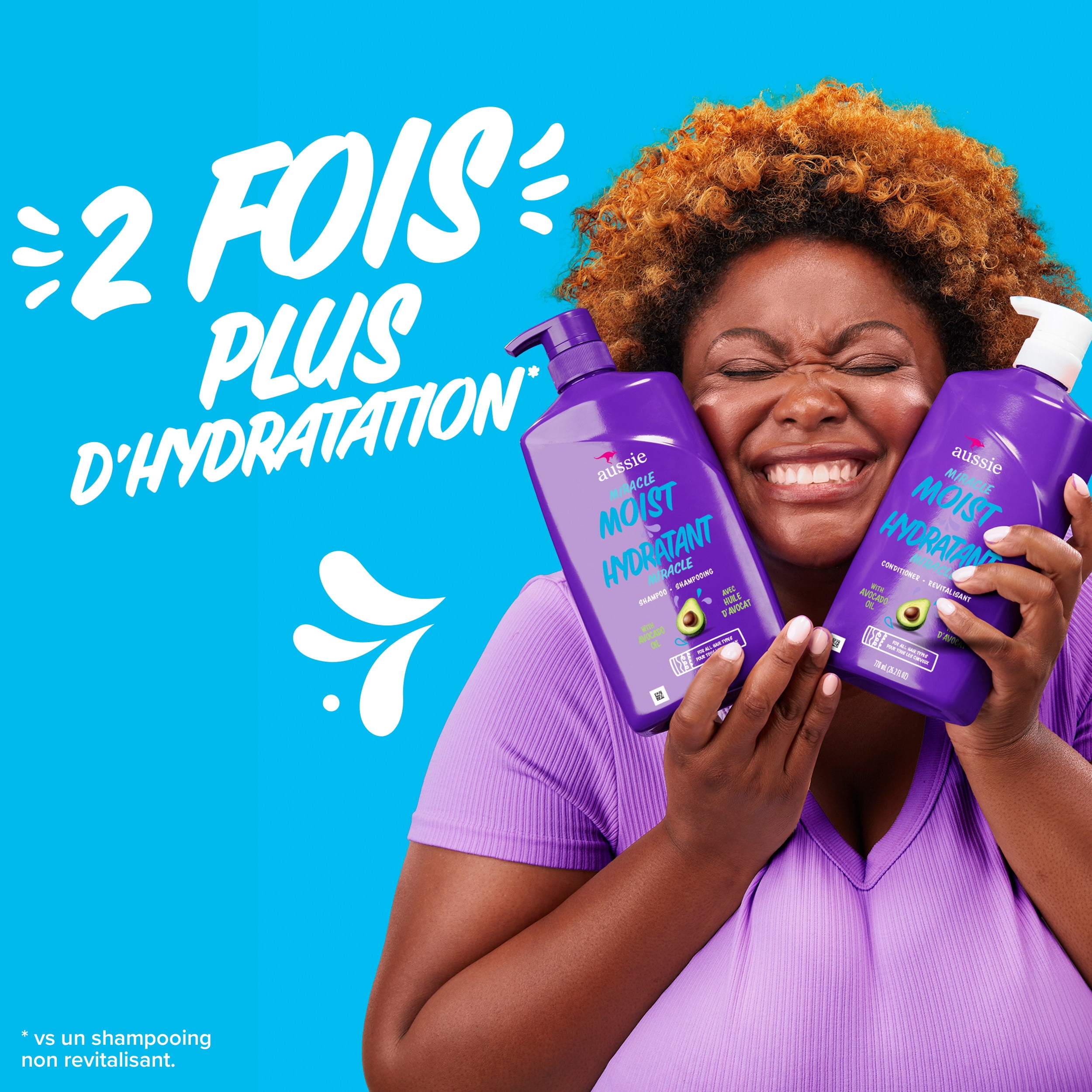 Revitalisant Hydratant Aussie, Miracle Moist, Adoucit et Hydrate Les Cheveux, Huile D’Avocat et De Jojoba, Sans Parabènes, 778 mL