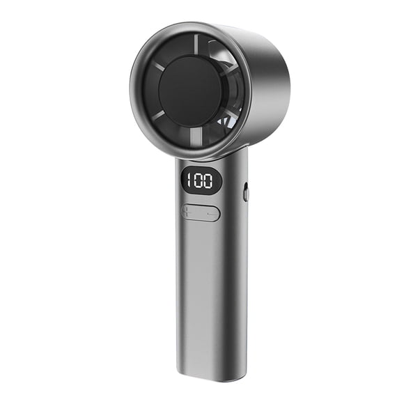 C Fan Handheld Variable Wind Levels High Wind Silent Turbine Mini Portable 1800Mah Type C Charging Low Noise Strong Airflow 6.3X2.28X2.19In