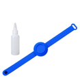 thumbnail image 1 of Distributeur de Désinfectant pour les Mains Portable en Silicone Pompe Réglable pour Poignet Adultes Unisexe, 1 of 6