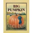 thumbnail image 1 of Big Pumpkin Poster Print by Catherine Jones (22 x 28), 1 of 1