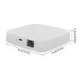 thumbnail image 4 of ZLight Tuya ZigBee3.0 Passerelle Sans Fil/fil 3.0 Concentrateur Intelligent, Pont pour Contrôle Vocal par Application, Assistant, 4 of 6