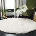thumbnail image 1 of SAFAVIEH Polar Abbot Solid Extreme Plush Shag Area Rug, 1 of 5