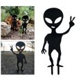 thumbnail image 2 of 2pcs Acrylic Home Garden Outer Alien Stake Cute Silhouette Outdoor Decor, 2 of 5