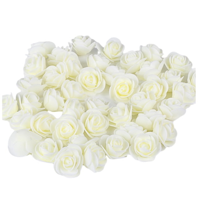 Transemion 500pieces Wreath Wedding House Decor Lasting Impression With These Exquisite milky white 1Set