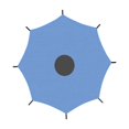 thumbnail image 4 of Almencla Trampoline Shade Cover Oxford Outdoor Trampoline Sun Protection Cover 14ft, 4 of 8