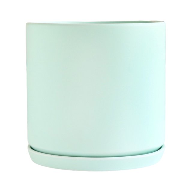 Wweixi Indoor Flower Pots - Elegant And Practical Available In Multiple Colors And Can Be Selected DS light green M 1Set
