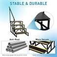 thumbnail image 3 of QinaQin 3 Step RV Stairs with Handrail, Portable Hot Tub Steps with Non-Skid Tapes and 400 Lbs Capacity, 3 of 8