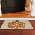 thumbnail image 4 of yulier Door Mat Fall Decor Pumpkins Pattern Doormat Welcome Mat for Front Door, Thanksgiving Halloween Decorations, 16 x 24 In, 4 of 4