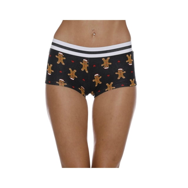 Secret Santa Culottes Aguichant pour Femmes Lingerie Noël Stylée Confortable Designer Unde
