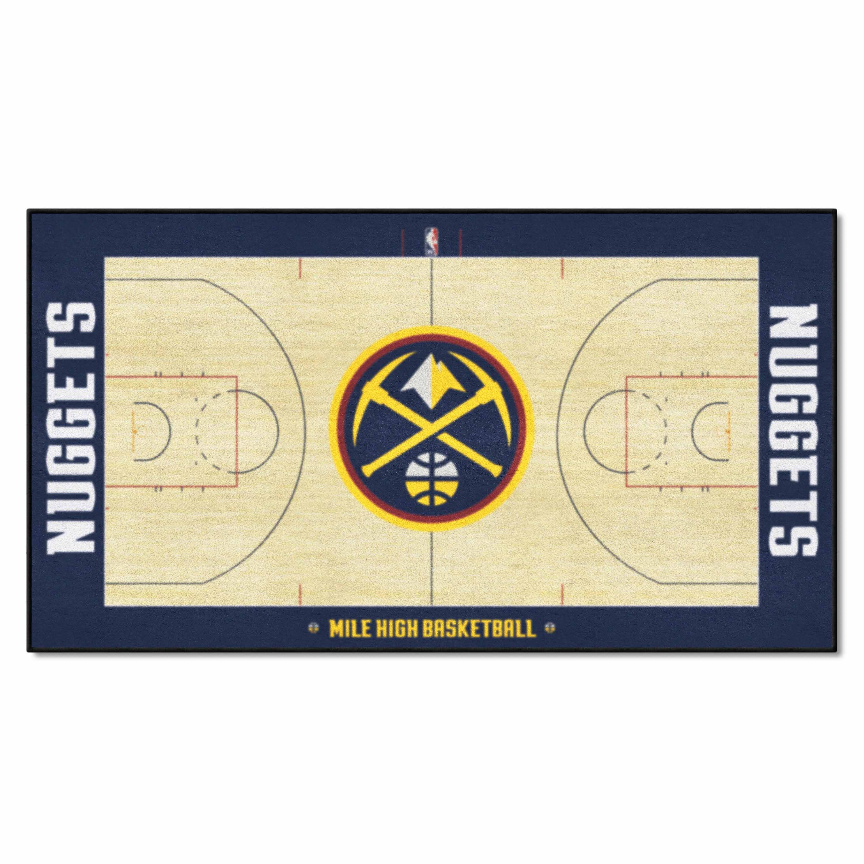 Sports Licensing Solutions, LLC 9247 NBA - Denver Nuggets Grand Cour Cour Cour 29.5x54