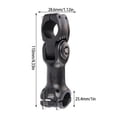 thumbnail image 4 of QualitChoice Handlebar Stems 31.8/25.4mm Hand Grip Aluminum Alloy Cycling Balancing Accessory for Road Mountain Cycle Riding Usage 25.4*90MM 25.4*110MM, 4 of 6