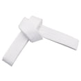 thumbnail image 2 of TOPTIE Karate TaeKwonDo Belt, Martial Arts Double Wrap Solid Rank Belt-White-Size 4, 2 of 7