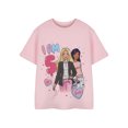 thumbnail image 4 of Barbie Birthday Age Girls Pink Short Sleeved T-Shirt, 4 of 6