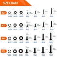 thumbnail image 2 of 1705-piece hex socket head machine screw set, 2 of 6
