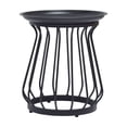 thumbnail image 3 of Better Homes & Gardens Aubrey 3-Piece Steel Outdoor Chat Set with Cushions, Cream, 3 of 7