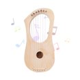 thumbnail image 4 of Lyre Harp, Basswood Lyre Harp Durable Easy To Install Complete with Tuning Wrench for DIY, 4 of 7