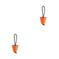 thumbnail image 1 of kurtrusly Kit de Bouchons pour Passoire de Kayak, Bouchon, Taille Compacte, Excellente Étanchéité, Commodité, Bateau, Raccords Améliorés, Léger, Orange, Ensemble de 2, 1 of 6