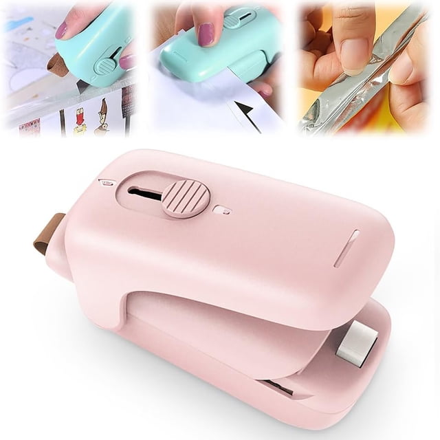 Mini Bag Sealer Handheld Heat Vacuum Sealer 2 In 1 Sealer And Wedding Registry Items for Men Handheld Vacuum Sealer Vacuum Sealer Container Set Vacuum Sealer Bags Large Vacuum Sealer Containers Glass