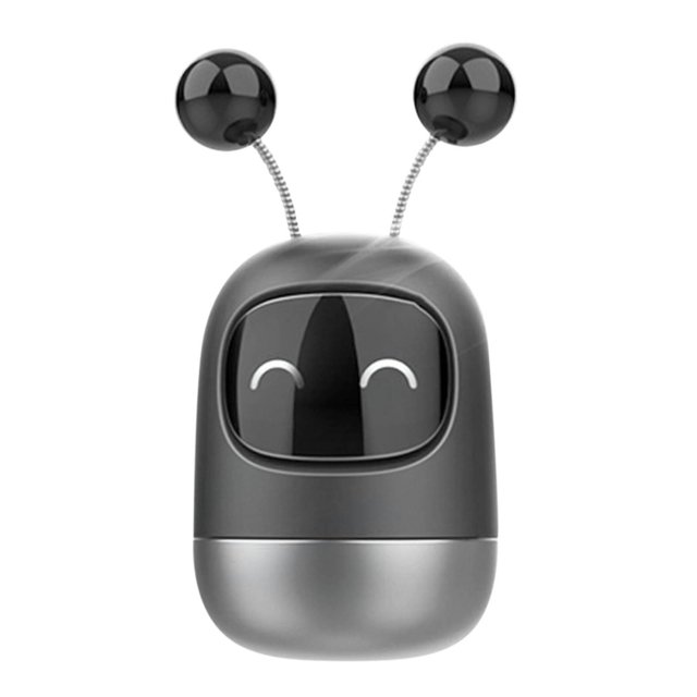 XZNGL Car Decorations Interior Cute Car Perfume Freshener Freshener Vent Clip Auto Perfume Diffuser Cute Robot Car Diffuser Solid Aromatherapy on Ornament Decor Car Fresheners Vent Clips