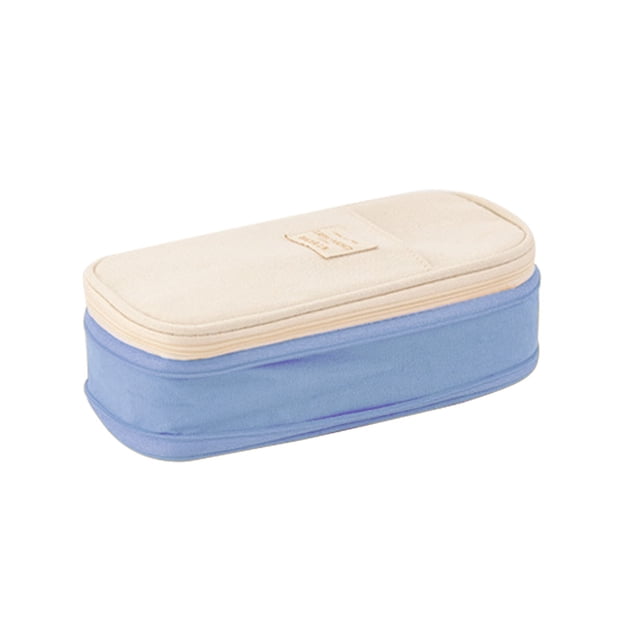 RKSTN Pencil Case Large Capacity Macaron Color Matching Can Transform Into A Large-capacity Upgrade Pencil Case Pencil Pouch for School