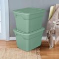 thumbnail image 5 of Sterilite Green 68L Tote, 5 of 5