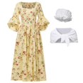 thumbnail image 1 of GRACEART Pioneer Woman Costume Robe de Prairie Coloniale pour Femmes 100 % Coton, 1 of 4